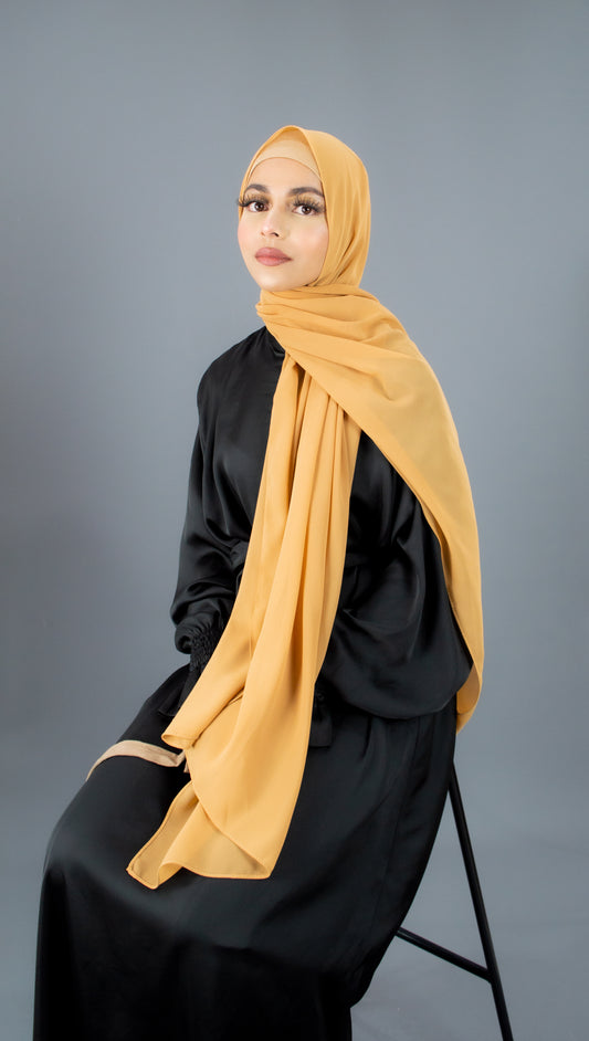 Chiffon Hijab - Buttercup