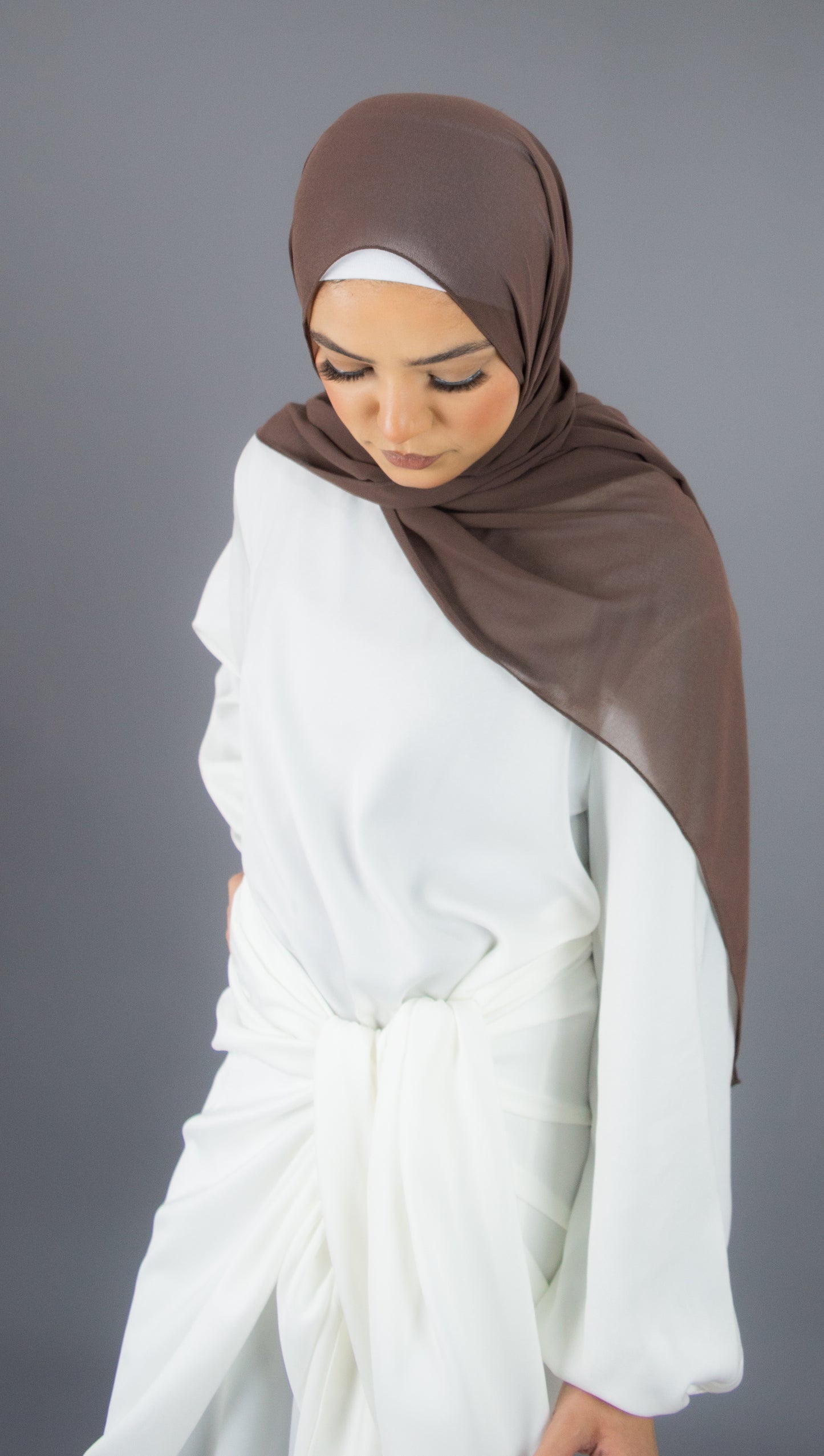 Wrap Abaya White